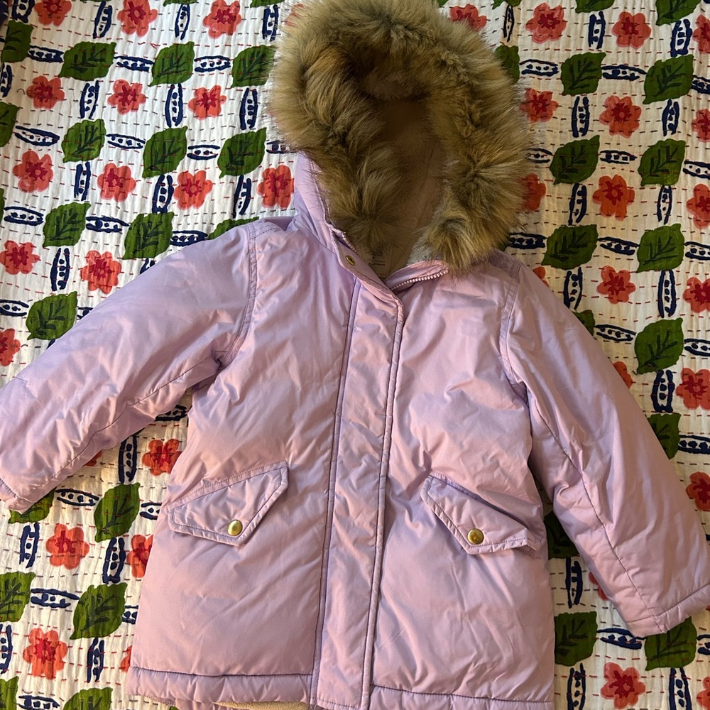 Crewcuts Cozy Purple Jacket size XS